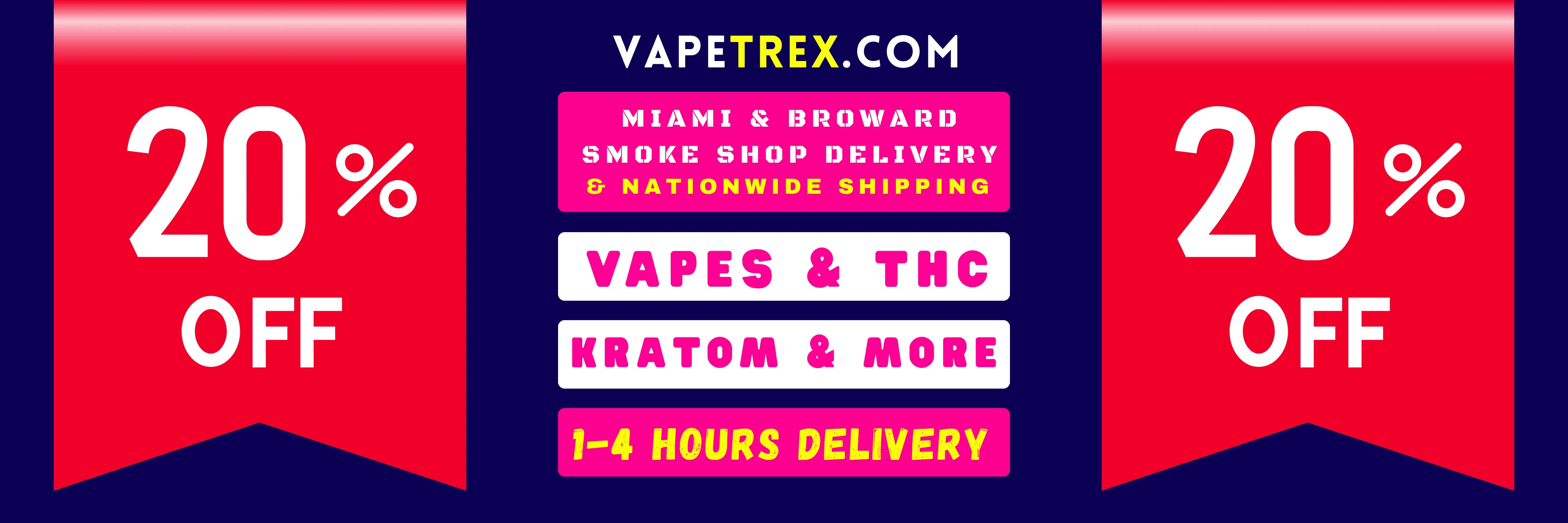 VapeTrex.com - THC & Vape Delivery - Miami and Broward
