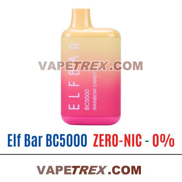 Elf Bar BC5000 ZERO - Rainbow Candy 5000 puffs