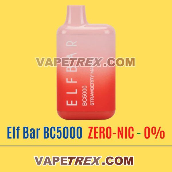 Strawberry Mango - Elf Bar BC5000 ZERO disposable vape