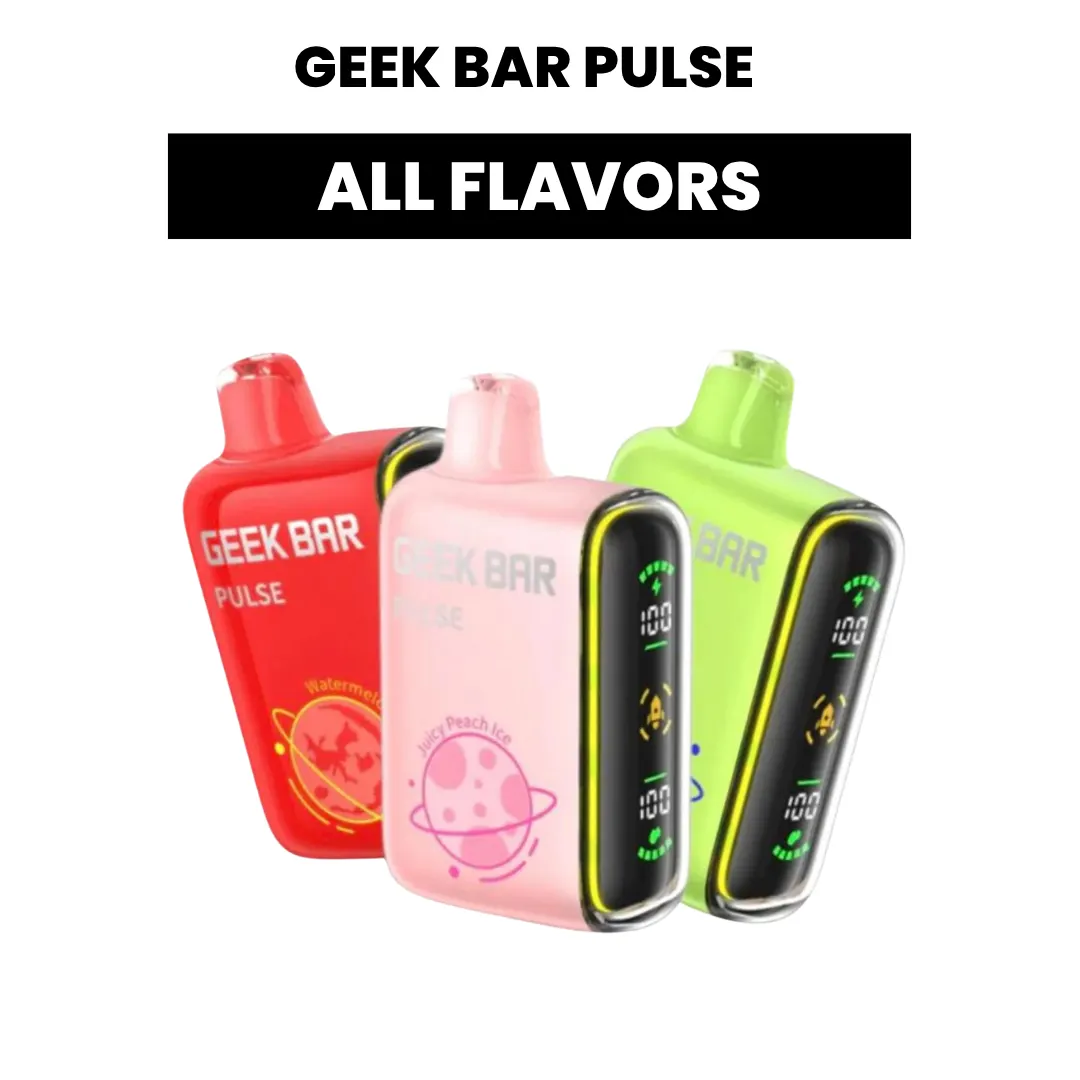 GEEK BAR PULSE DISPOSABLE VAPE - 15000 PUFFS