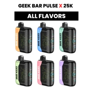 GEEK BAR PULSE X DISPOSABLE VAPE - 25000 PUFFS
