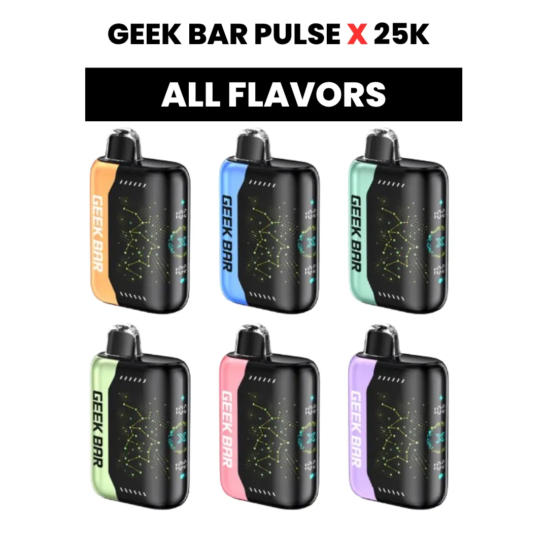GEEK BAR PULSE X DISPOSABLE VAPE - 25000 PUFFS