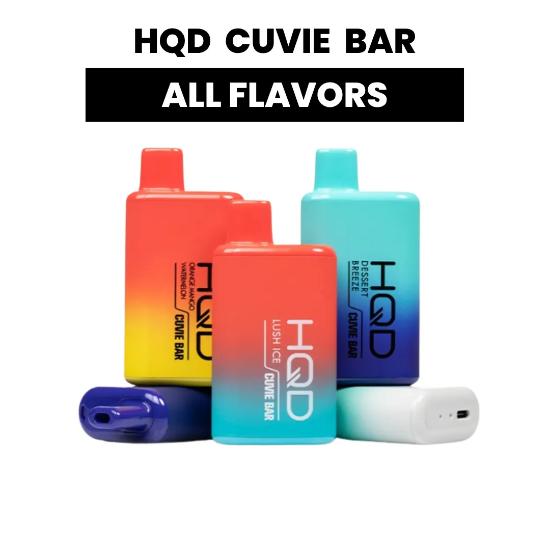 HQD CUVIE BAR DISPOSABLE VAPE - 7000 PUFFS