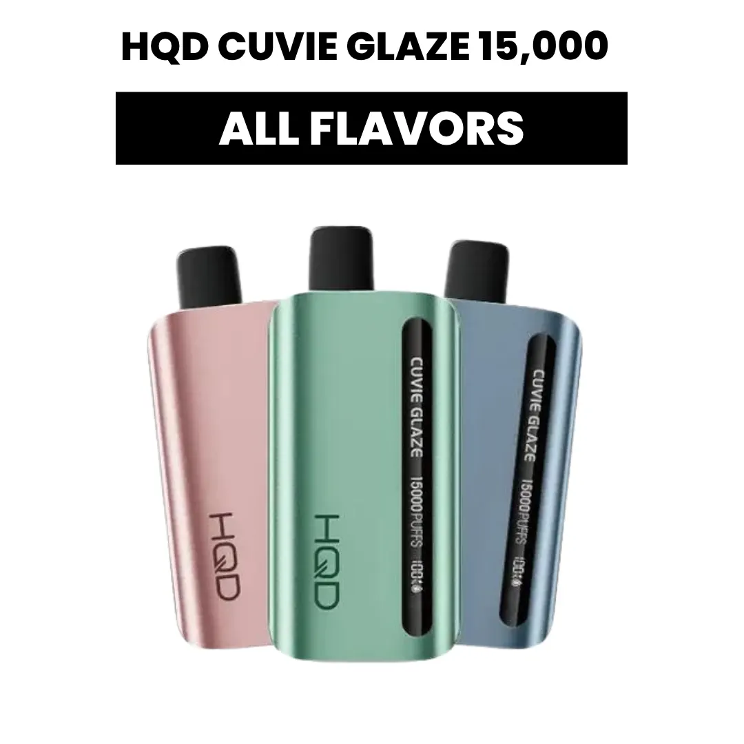HQD CUVIE GLAZE DISPOSABLE VAPE - 15000 PUFFS