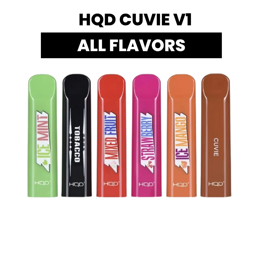 HQD V1 300 PUFFS CUVIE DISPOSABLE VAPE